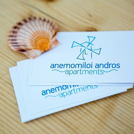 Anemomiloi Andros Hotel Bagian luar foto