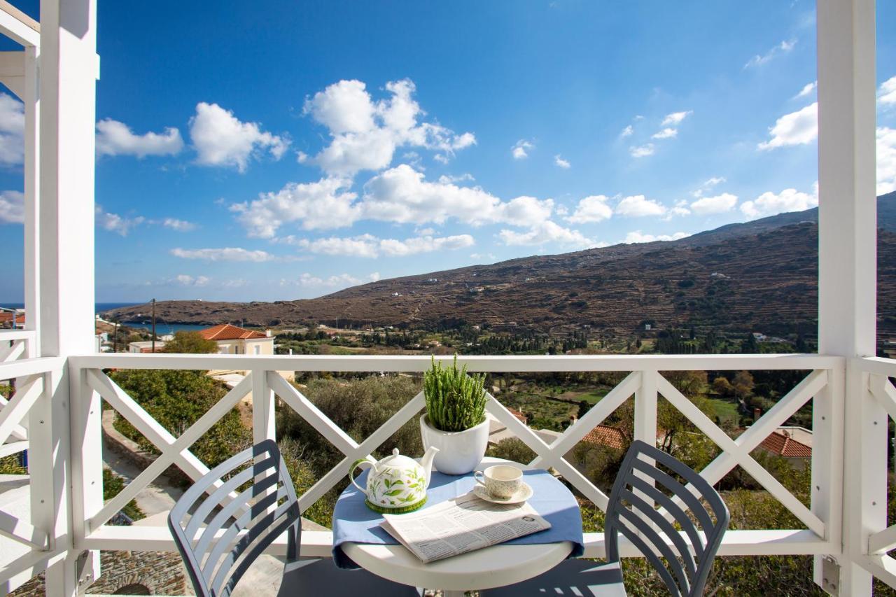 Anemomiloi Andros Hotel Bagian luar foto