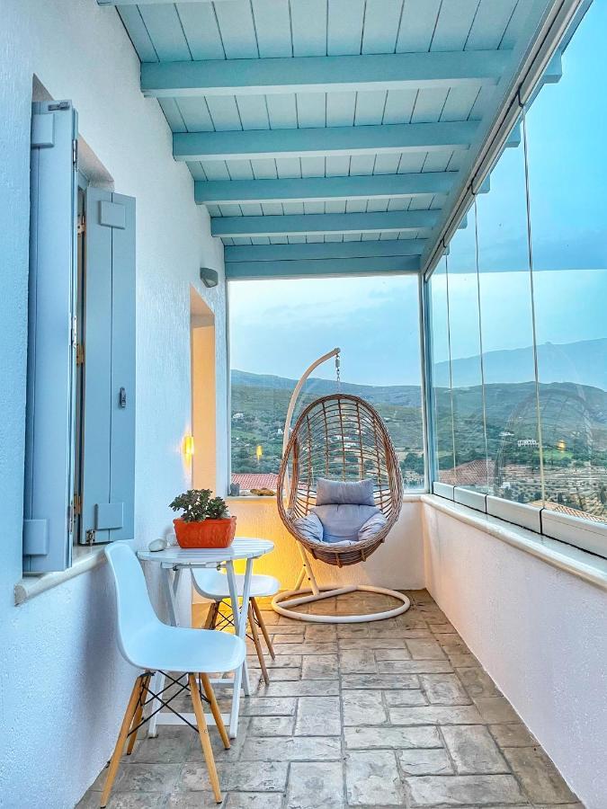 Anemomiloi Andros Hotel Bagian luar foto