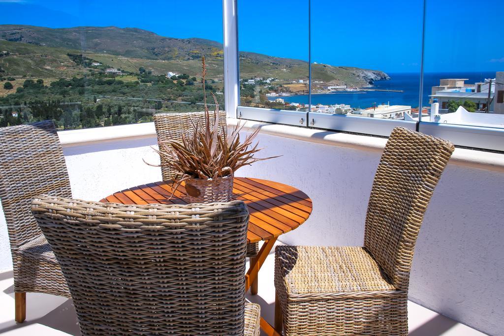 Anemomiloi Andros Hotel Bagian luar foto