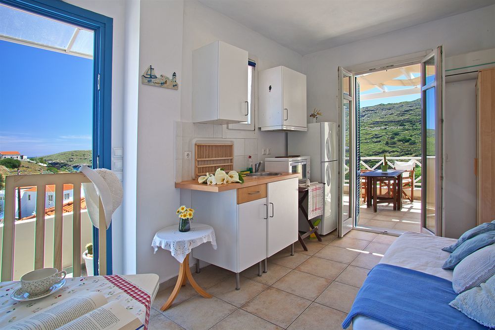Anemomiloi Andros Hotel Bagian luar foto